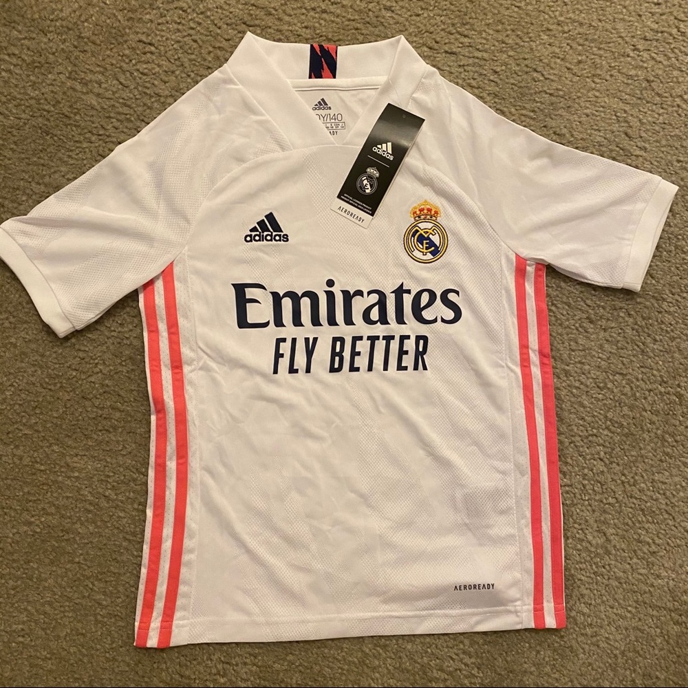 Real Madrid 20/21 Home Jersey for Boy